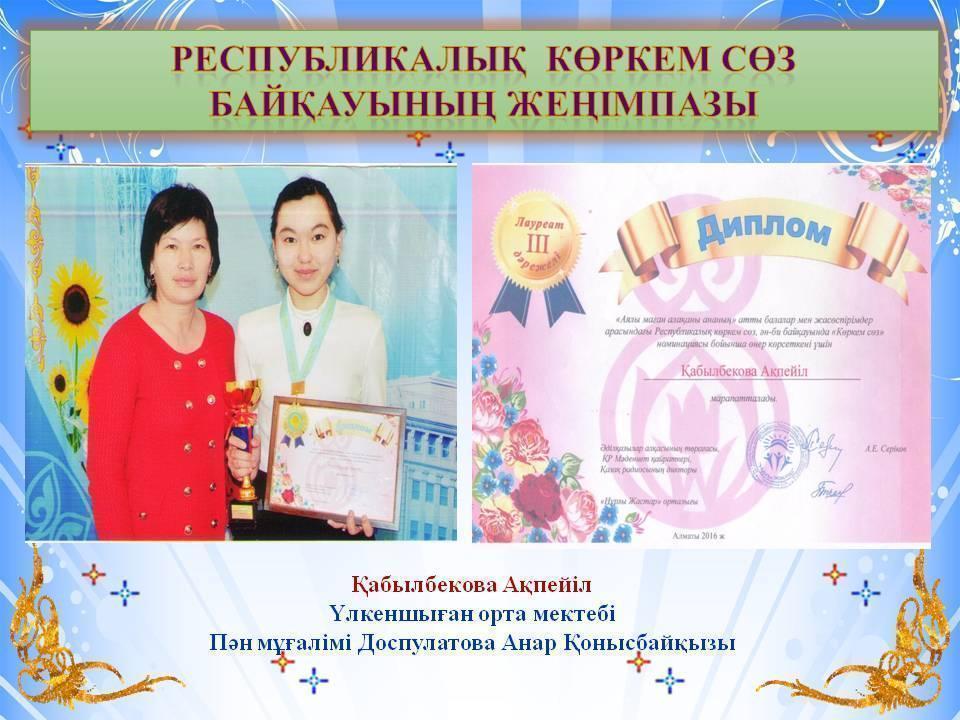 Біздің жетістіктер